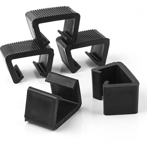 8 Pièces Agrafe De Meuble Pinces pour Meubles De Terrasse Clips De Meubles Sectionnels Liquidation De Mobilier D'extérieur Mobilier De Jardin Plastique Sofa Canapé Chaise (1/5)