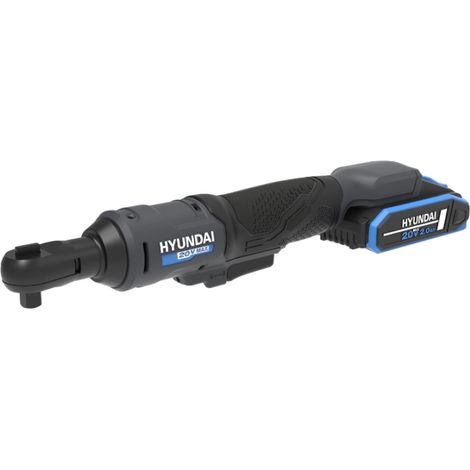 chiave a cricchetto a batteria hyundai 3/8 " 20v, solo corpo macchina - cod. 25892 (1/3)