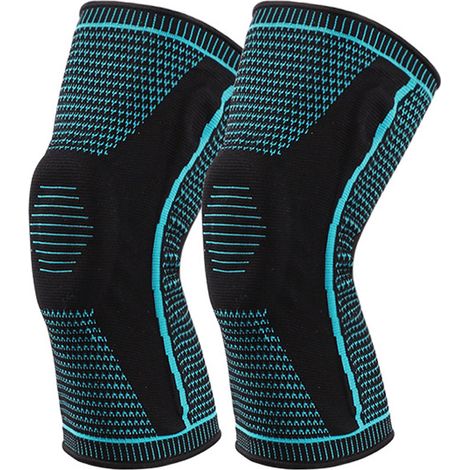 Genouillères - Soutien Stabilisé Avec Renforts Latéraux - Pour Fitness Escalade Course Cyclisme - Par Paire (1/5)