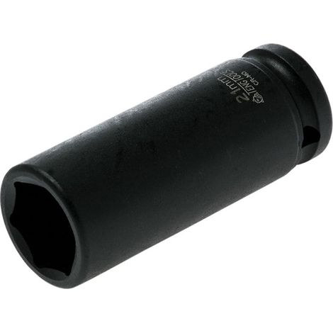 Teng 920621N Deep Impact Socket Hexagon 6-Point 1/2in Drive 21mm TEN920621N