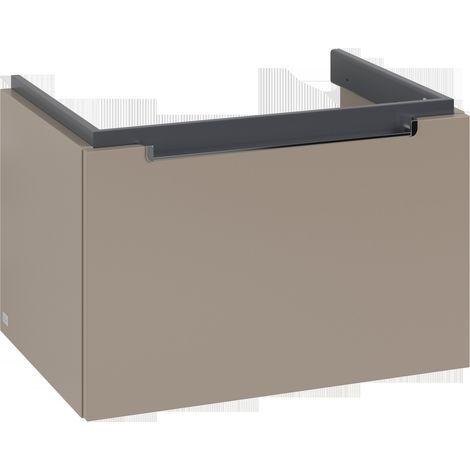 Villeroy & Boch Subway 2.0 meuble sous lavabo, 1 tiroir, lavabo (1/2)