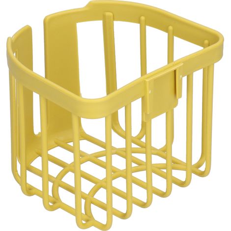 NoPunch Toilettenablage, großer, wandmontierter Toilettenpapierhalter für das Badezimmer (Gelb) (1/5)