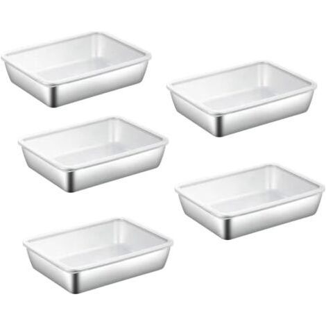 5 pièces boite conservation alimentaire, boite congelation alimentaire, conservation des aliments, boite de conservation alimentaire, boîtes alimentaires, boite rangement alimentaire (1/5)