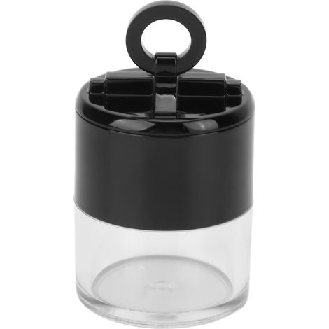 Poudrier Vide Format Mini Portable Boîte à Poudre Libre avec Houpette Flockée (Forme Champignon) (1/5)