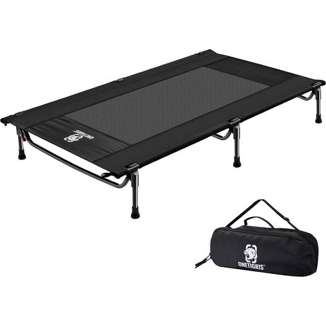 Elevated Outdoor Dog Bed, 100 x 70 cm, Height: 21 cm, Express Installation, Stable, Comfortable and Breathable, Durable and Easy to Clean, for Camping and Pets (1/5)
