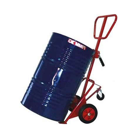 Carrello universale per fusti da 220 litri - Ruote in gomma - 840005688