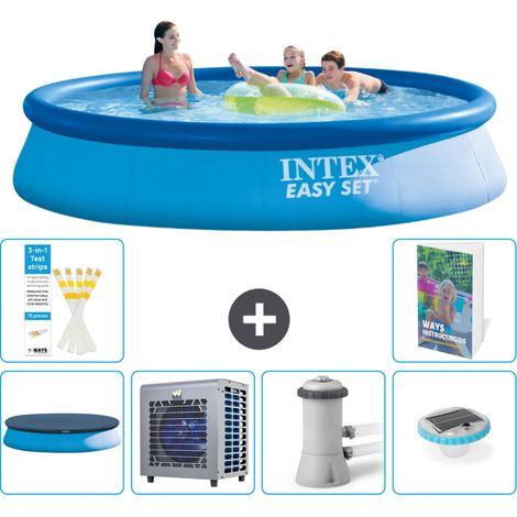 Intex Piscina Easy Set Rotonda - 396x84 cm - 7-pezzi S106 (1/5)