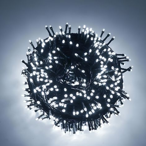 300 luci led Catena Luminosa Natalizia rosa lunga 20 metri uso esterno o interno ip44 certificate CE Funzione Memory addobbi natalizi decorazione locali casa giardino