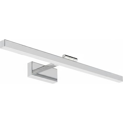 Applique pour miroir de salle de bain interrupteur intégré KARTAL-12 LED 12W 850lm 4200K IP45 chrome HOROZ
