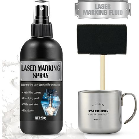 Fluide de Gravure Laser, Spray de Gravure Laser, 200ml (1/5)