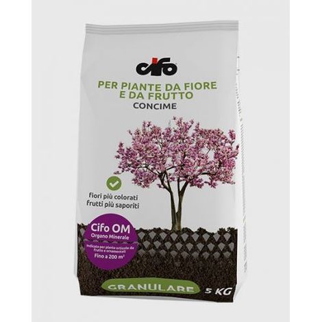 CONCIME CIFO GRANULARE PER PIANTE DA FIORE E DA FRUTTO GIARDINO 5 KG (30302) (1/2)