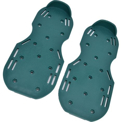 Chaussures à clous plats anti-perforation GoodToughness pour jardin, terrasse et pelouse, idéales pour les sols meubles. (1/5)