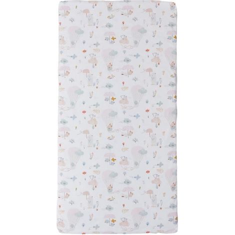 Balloons nomadic mattress - 120 x 60 x 4 cm - White - TINEO (1/5)