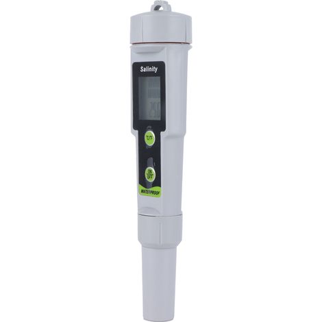 Salinomètre numérique de type stylo pour piscines d'eau de mer et d'eau salée. (1/5)