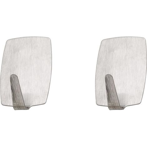 Colgador Oryx Inoxidable Grande (Blister  2 Unidades) Adhesivo