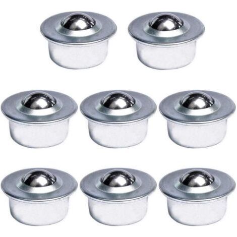 Set of 8 Ball Bearing Casters Universal Ball Transfer (1/5)