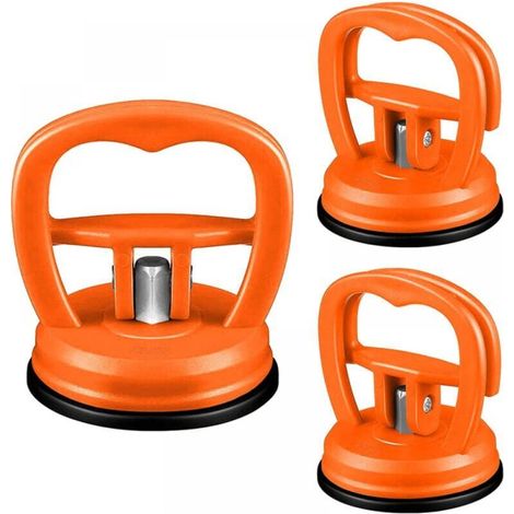 Car Body Dent Repair Kit Tools Body Suction Cup Car Dent Puller Glass Screen Repair Kit 3 Packs (1/5)