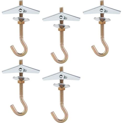 Crochet Plafond,M685mm Crochet Fixation Plafond,Crochet Lustre Plafond(5Pcs) (1/5)