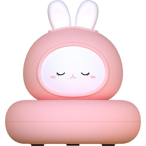 Veilleuse à intensité variable adaptée, Lapin rose, paiement (1/5)