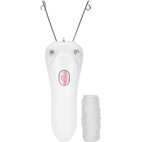 Épilateur électrique à fil de coton rechargeable par USB (avec câble USB et fil de coton intégré) (1/5)