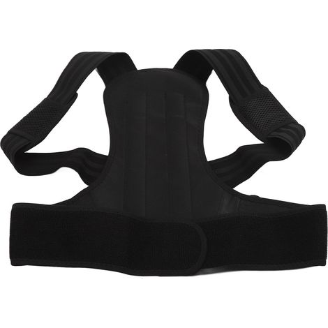 Ceinture de soutien lombaire pour personnes âgées, correctrice de posture respirante pour le dos voûté (1/5)