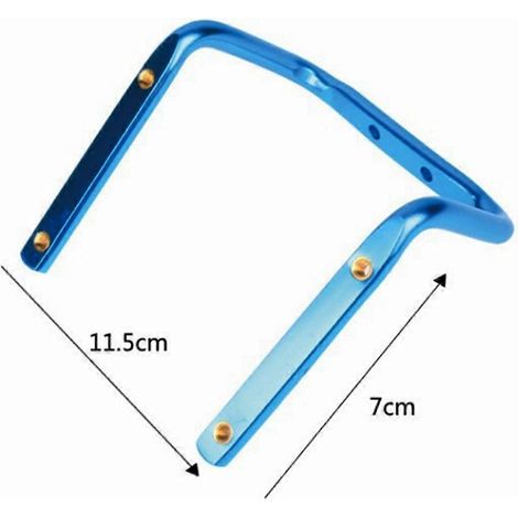 Support de porte-bidon en alliage d'aluminium pour adaptateur double porte-bidon - Durable et facile à installer (1/5)