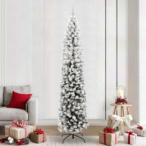 Künstlicher Weihnachtsbaum mit 300 LEDs mit Ständer Grün 240 cm (1/5)