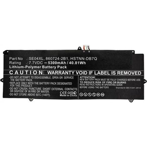 Batteria per laptop HP CoreParts, modello MBXHP-BA0218