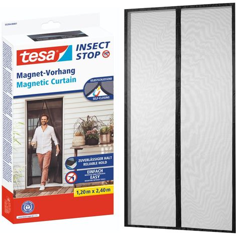 tesa Insect Stop tenda zanzariera antracite 120x240 cm