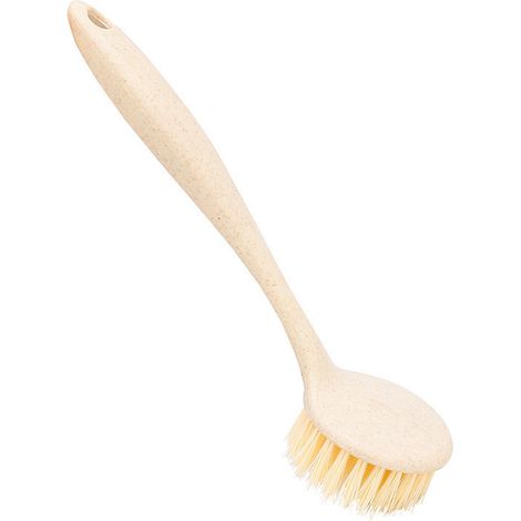 Brosse à casseroles Longue fibre de blé écologique nettoyage efficace sans rayures pour cuisine et évier (1/5)