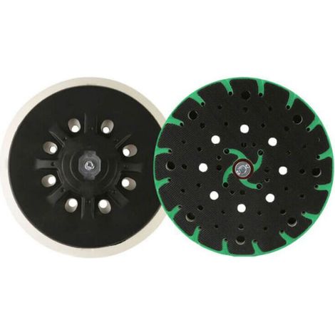 1 plateau de ponçage souple pour ponceuse excentrique Festool 150 mm –Filetage De Raccordement M8,Compatible Avec pour Festool Rotex RO, ETS 150 Etc,Patin de ponçage, (1/5)
