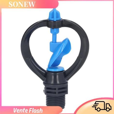 Arroseur De Pelouse - Rotation 360° - Filetage G1/2 - Pour Jardin Serre Pelouse - 15 Pièces (1/5)