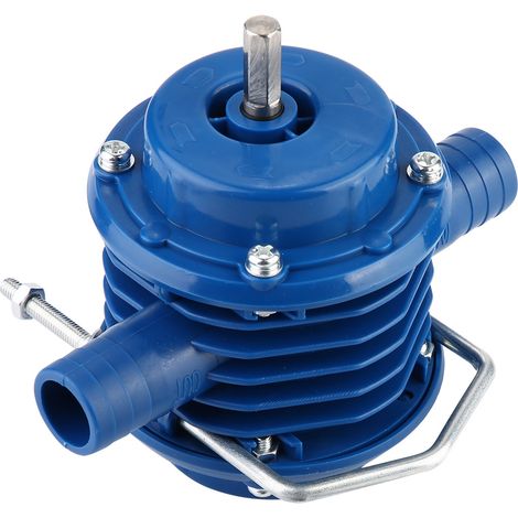 Mini perceuse électrique manuelle auto-amorçante bleue en plastique technique avec pompe à eau pour jardinage domestique (1/5)