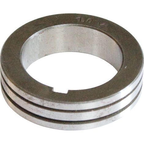 ELMAG Vorschubrolle 0,6/0,8 mm, EM 202/212-CuSi/272, (AØ 40mm/IØ 28mm, 10mm breit), f. Fe/CrNi, TS, für EUROMIG plus 271/301, EUROMIG 270/300, Serie M (1/2)