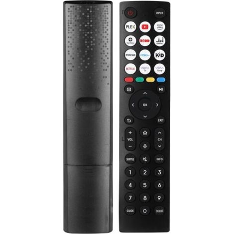 Télécommande Universelle - Pour Smart TV Hisense VIDAA - Infrarouge - Portée 15 M - 25 x 5 x 2 Cm - 1 Pièce (1/5)