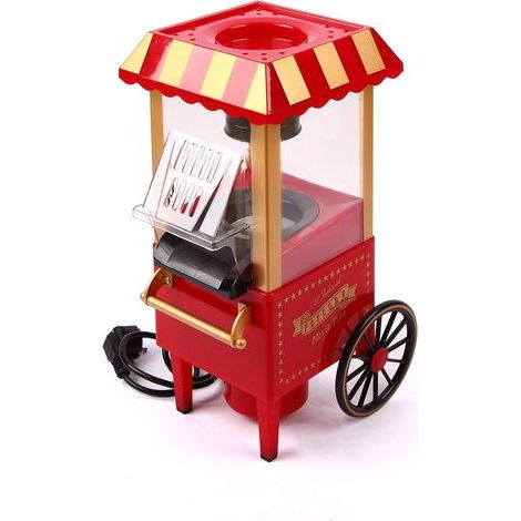 Machine À Pop-Corn À Air Chaud, Machine À Pop-Corn Électrique Domestique 3 Minutes De Pop Rapide DIY Votre Propre Goût Sain Et sans Huile pour Home Movie, Regarder La Télévision