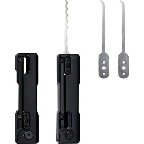 Ensemble d'outils de crochetage de serrure , jouets de crochetage de serrure , petit et portable , ensemble de crochetage de serrure , outils de serrurier professionnels (1/4)