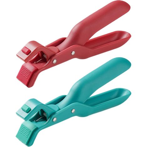 Clip de bol en silicone anti-brûlure polyvalent anti-chaleur, clip contre les brûlures, pinces à vaisselle et assiettes, pour micro-ondes et four, vaisselle chaude (1/5)