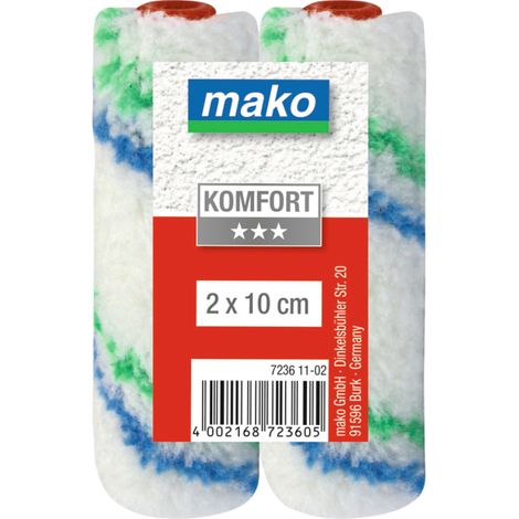 Rullo di ricambio 2 pezzi 100 mm mako 723611-02
