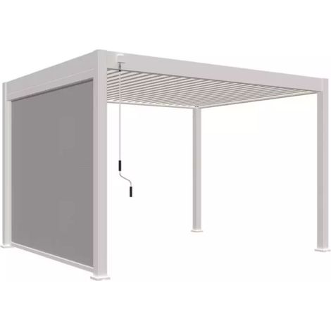 Tenda laterale motorizzata 3M OMBREA VS - Bianco