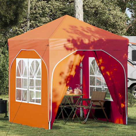 Teenpull – Pop-up Partyzelt 192 x 192 x 245 cm Orange (1/5)