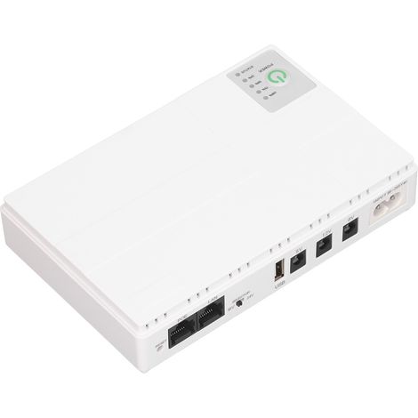 Mini onduleur de secours 10400 mAh, sortie 5 V, 9 V, 12 V, PoE 15 V, 24 V, alimentation sans interruption pour routeur et modem, prise UE 85-265 V (1/5)