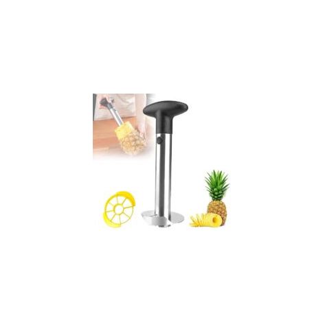 Éplucheur d'ananas en acier inoxydable – Lame tranchante pour anneaux de fruits – Conception ergonomique pour un usage facile – Outil de cuisine (1/5)