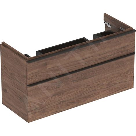 Geberit Smyle Square meuble sous-lavabo pour lavabo double, (1/3)