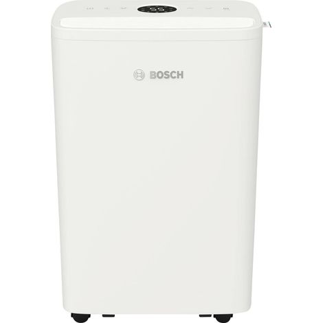 Bosch – Déshumidificateur 10L par jour – Pour pièces jusqu'à 40 m³ – Réservoir 2,5L – Silencieux 34 dB(A) – Écran tactile LED - Y102503 (1/5)