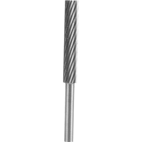 Tête de meulage en acier au tungstène, lime à sculpter, travail du bois, fraise rotative à un grain en carbure, 4x6x30x55