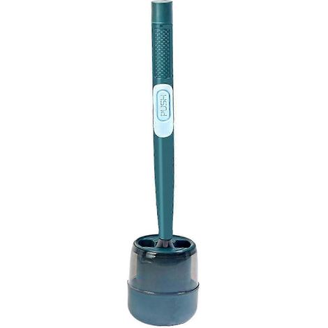 Soap Dispensing Toilet Brush Convenient Long Handle Cleaning Brush With Holder For Bathroom Toilet (1/5)