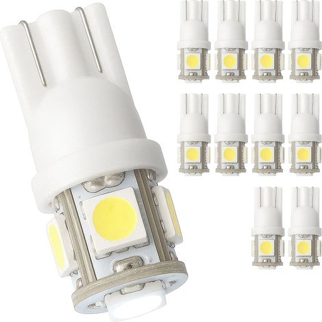 Packung mit 10 T10 W5W LED-Autolampen