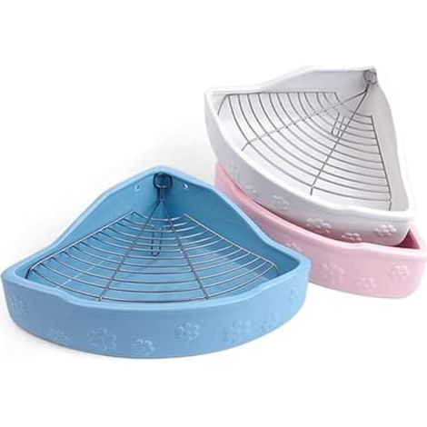 Pink Ceramic Rabbit Toilet Anti Bite Easy Clean (1/5)