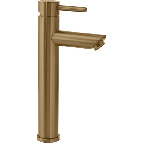 GEDY MXGA0288000 GARDA Grifo alto de lavabo oro mate - ref: MXGA0288000 (1/2)